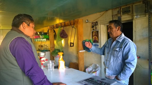 En San Juanito, comerciantes reclaman desatención oficial
