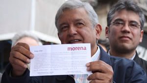 Avala IFE a AMLO registro de Morena como partido     