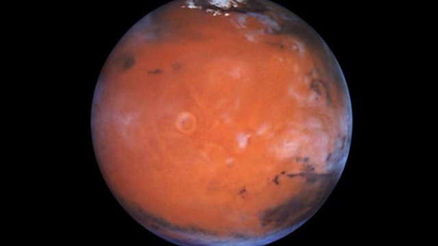 No se explican por qué encontraron hielo en el ecuador de Marte