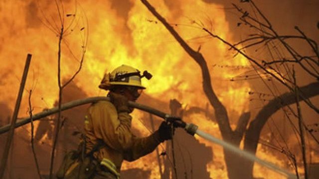 Más de cincuenta brigadistas siguen combatiendo incendio forestal en Janos