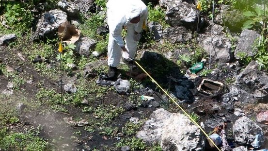 En ocho meses han localizado 60 fosas clandestinas con 129 cadáveres en Iguala