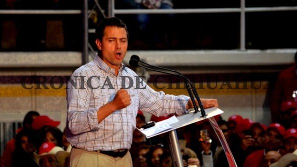 EPN: Ganaremos y traeremos la seguridad y estabilidad económica a Chihuahua