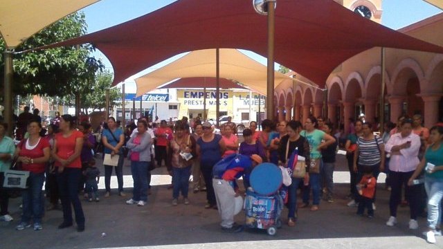 Antorchistas de Jiménez se solidarizan con el plantón de sus compañeros de Bocoyna