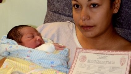 Registran los primeros nacimientos de 2015 en Chihuahua