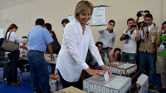 Vota Blanca Gámez, candidata a Diputada Federal