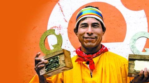 El tarahumara Silvino Cubésare gana ultramaratón en España