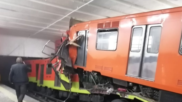 Deja 40 lesionados y una persona muerta, choque de trenes en la CDMX