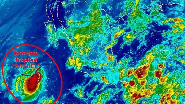 La tormenta ’Rachel’ llevará más lluvias a la afectada Baja California Sur