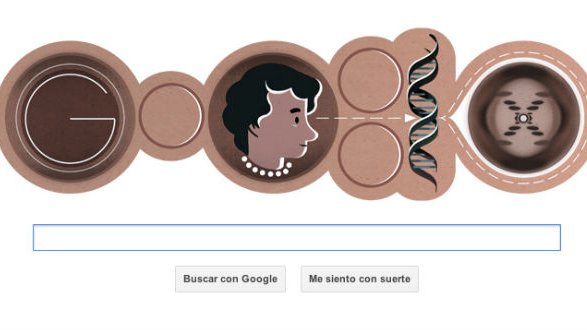 Homenaje en Google a la cristalógrafa inglesa Rosalind Franklin