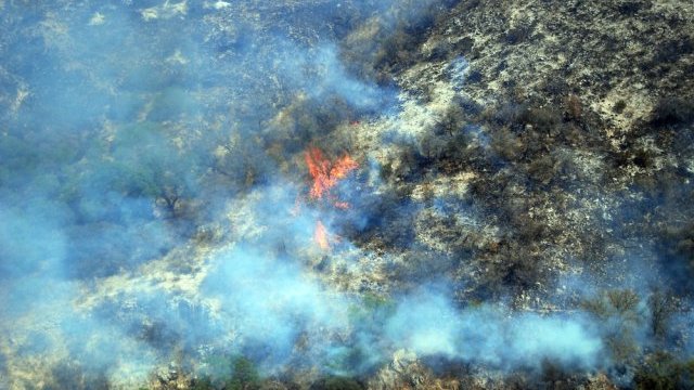 Nuevo gran incendio entre Sonora y Arizona