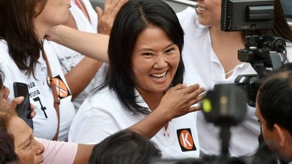 Keiko Fujimori no indultará a su padre si llega a ser presidente