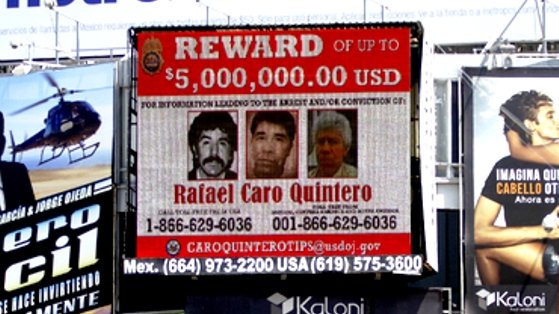 Ofrecen recompensa por Rafael Caro Quintero en EEUU