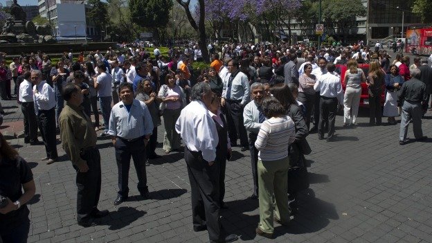 Fuerte sismo sacudió la Ciudad de México