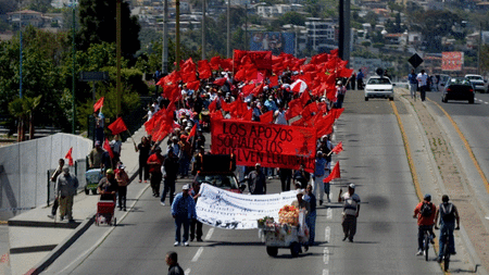 Marchan Antorchista para exigir alto a la politización de recursos públicos