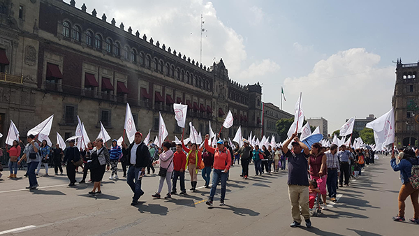 Ante amenaza de desalojo de 200 humildes familias de Tláhuac, anuncia Antorcha marcha de 10 mil capitalinos