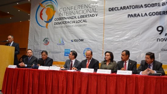 Inaugura Cesar Duarte conferencia “Gobernanza, Libertad y Democracia Social”
