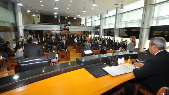 Instalan diputados de manera oficial el Segundo Periodo Ordinario de Sesiones, encabezado por César Pacheco.