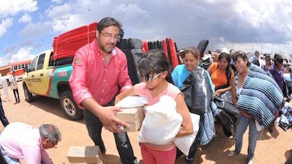 Más de mil afectados por las lluvias en Jiménez, víctimas de la falta de planeación