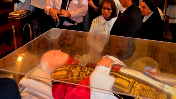 Crónica de las reliquias de Juan Pablo II