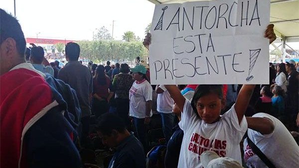 Exige Antorcha Puebla respeto a López Obrador
