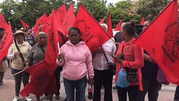 Sonorenses protestan en 3 ciudades en contra del gobierno de Claudia Pavlovich 