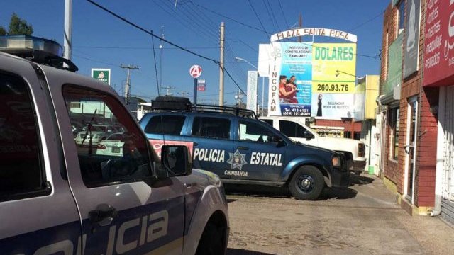 Hombre armado intentó asaltar una casa de cambio en Chihuahua