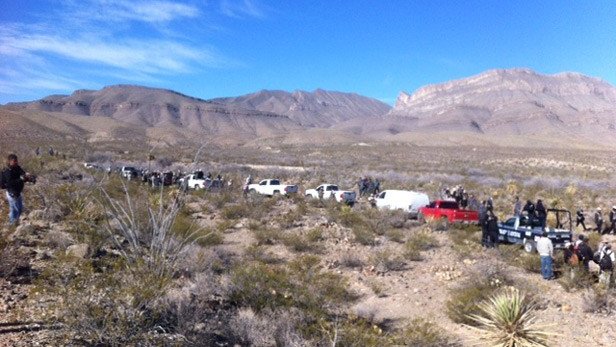 Buscan agentes restos humanos en el Valle de Juárez
