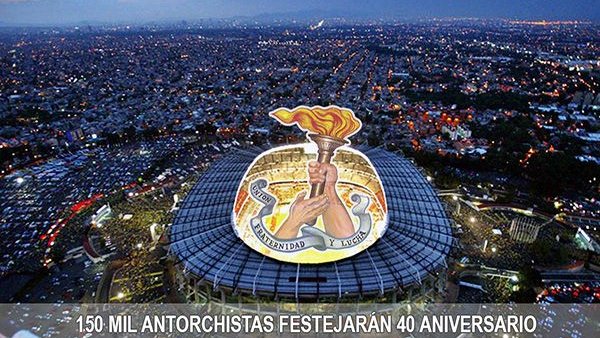 A tres días de que Antorcha llene el Estadio Azteca con 150 mil mexicanos