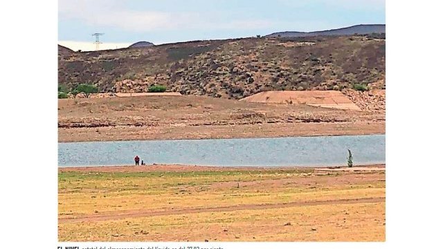 Casi secas, tres presas del estado de Chihuahua