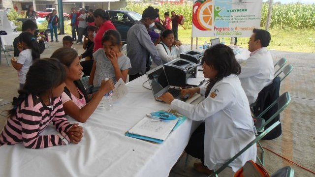 ¡Servicios médicos al municipio de Ocoyucan!