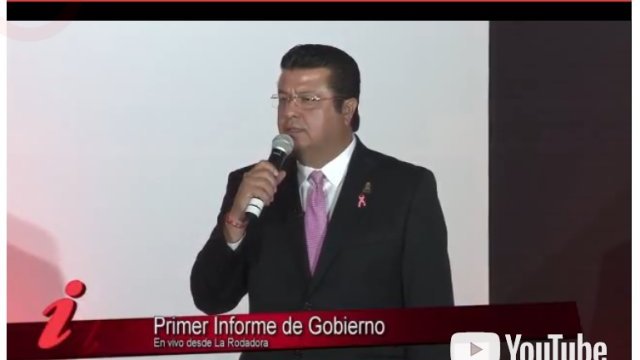 Presenta el alcalde Armando Cabada su 1er. informe de gobierno