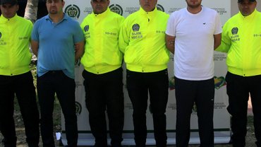 Agarran  dos integrantes del  del cártel de Sinaloa en Colombia