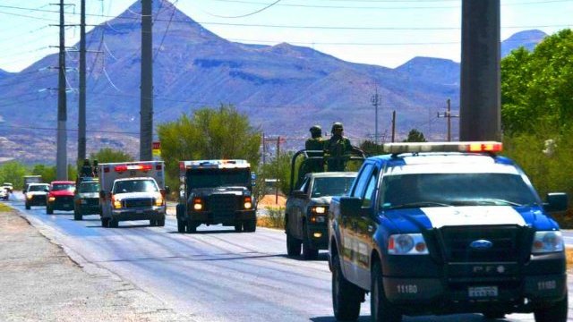 Toma la Policía Estatal de Chihuahua control del pueblo de Ascensión