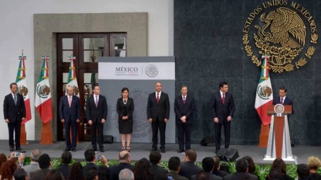 Conozca a detalle cómo quedó el nuevo gabinete de Enrique Peña Nieto