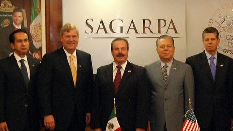 Secretarios de agricultura de E.U.A y México se reúnen 