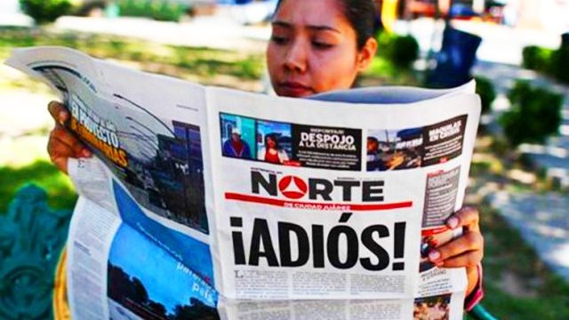 Norte de Juárez anunció que sería digital desde antes de la muerte de Miroslava Breach, señalan