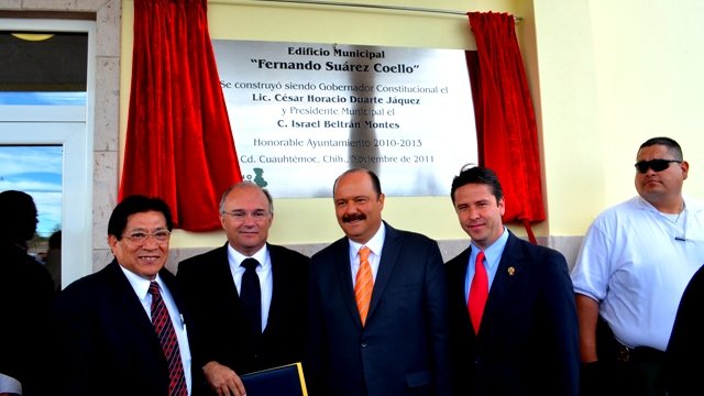 Inauguran oficinas municipales  Fernando Suárez Coello