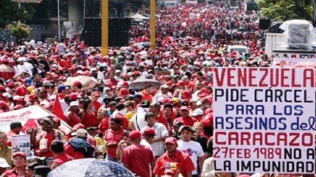 Venezuela: Gran movilización antiimperialista recorrerá hoy Caracas
