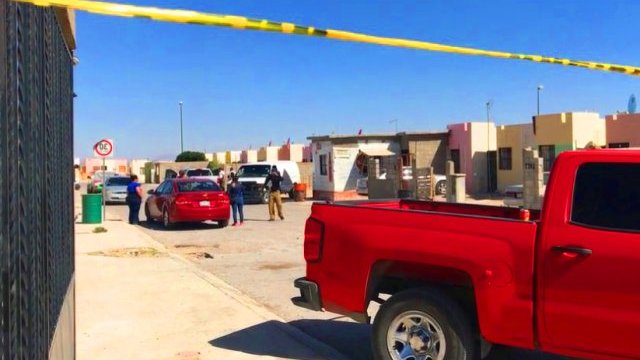 Desentierran el cuerpo de un ejecutado en Portal del Roble, en Juárez