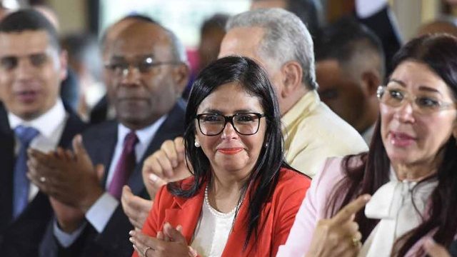 Nombran a Delcy Rodríguez presidenta de la Asamblea Nacional Constituyente