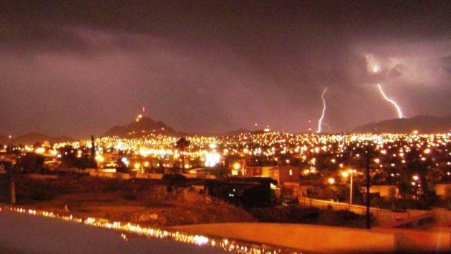 Vienen lluvias muy fuertes y tormentas eléctricas a Chihuahua