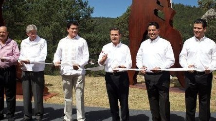Asiste Duarte a inauguración de la supercarretera Durango-Mazatlán 