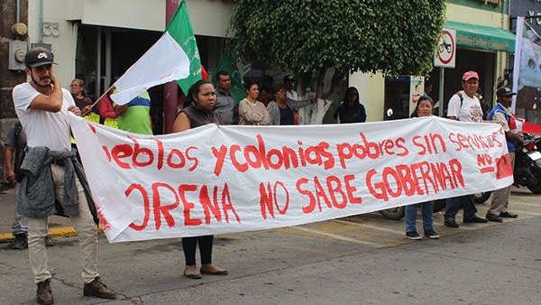 En Texcoco, Morena reprime en lugar de realizar obra social 
