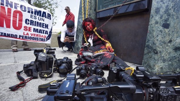 Los peligros de ejercer el periodismo en México
