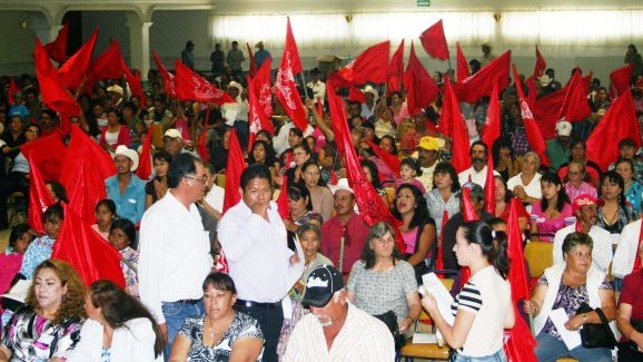 Celebran avances con festival, antorchistas de Cuauhtémoc