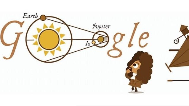 Google celebra el 340º aniversario de la determinación de la velocidad de la luz