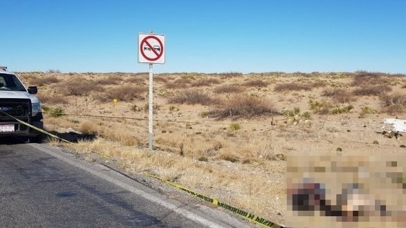 Encuentran a dos ejecutados en el kilómetro 92 a Juárez