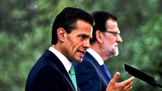 Peña Nieto impulsa lazos comerciales entre México y España