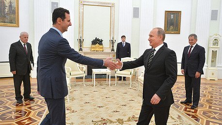 Visita relámpago de Al Assad a Moscú, se encontró con Vladímir Putin  