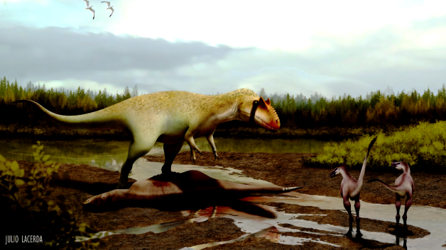 Descubren un terrible carnicero bípedo, anterior al Tiranosaurio